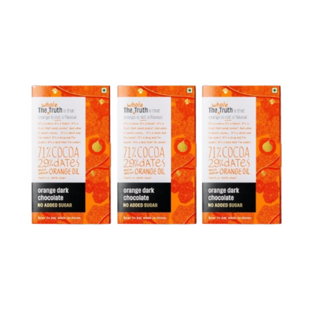 The Whole Truth Dark Chocolate - Orange