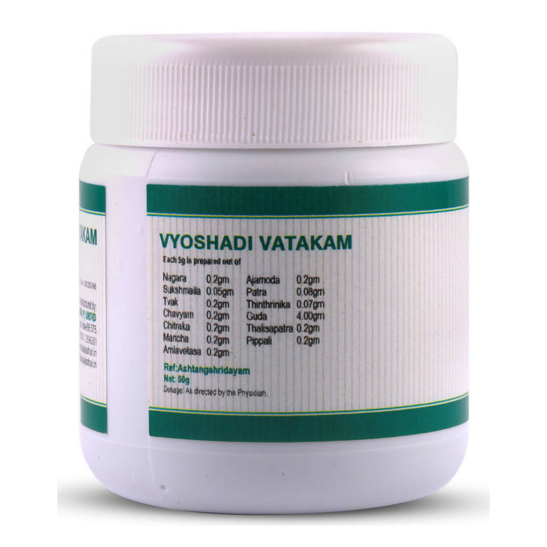 Pankajakasthuri Vyoshadi Vatakam