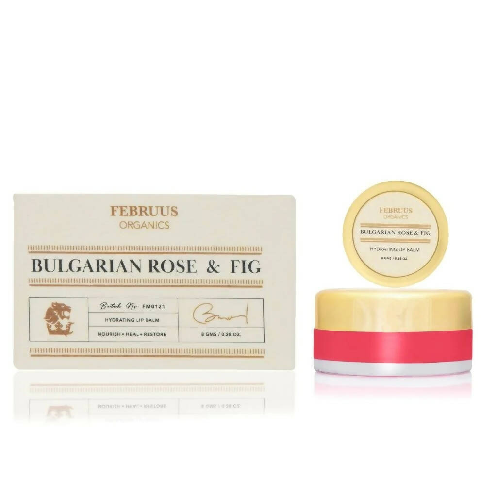 Februus Organics Bulgarian Rose & Fig Hydrating Lip Balm