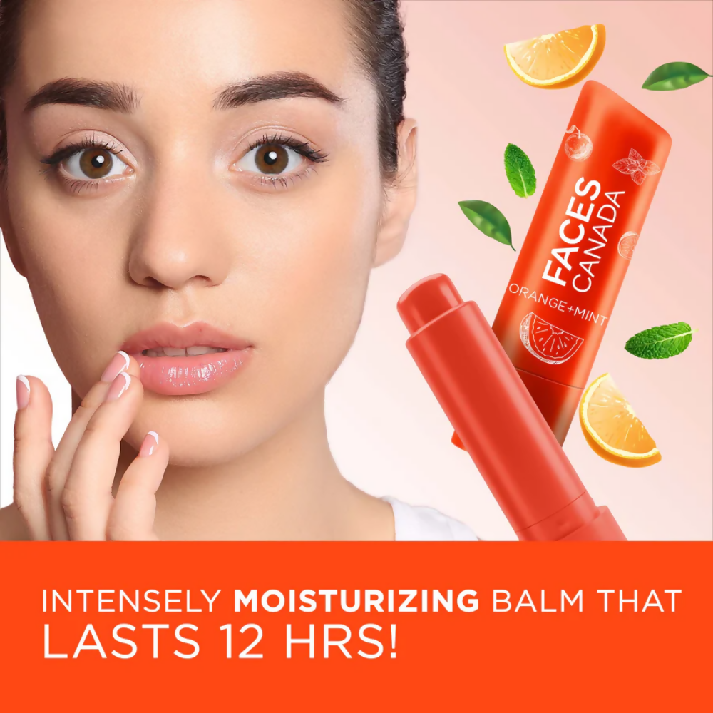 Faces Canada Vitamin C Lip Balm - Orange Mint - Distacart