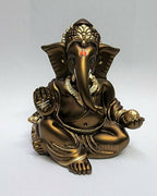 Gold Art India Gaddi Ganesh Idol