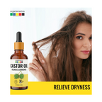 Organix Mantra Castor Body Oil for Hair, Eyebrows & Eyelashes Growth