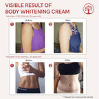 Ivory Natural Body Whitening Cream - Achieve Even Skin Tone And Smooth Texture For A Radiant Glow