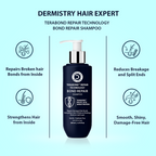 Dermistry Bond Repair & Restore Hair Serum & Shampoo TeraBond Maleic Acid Protein - Distacart
