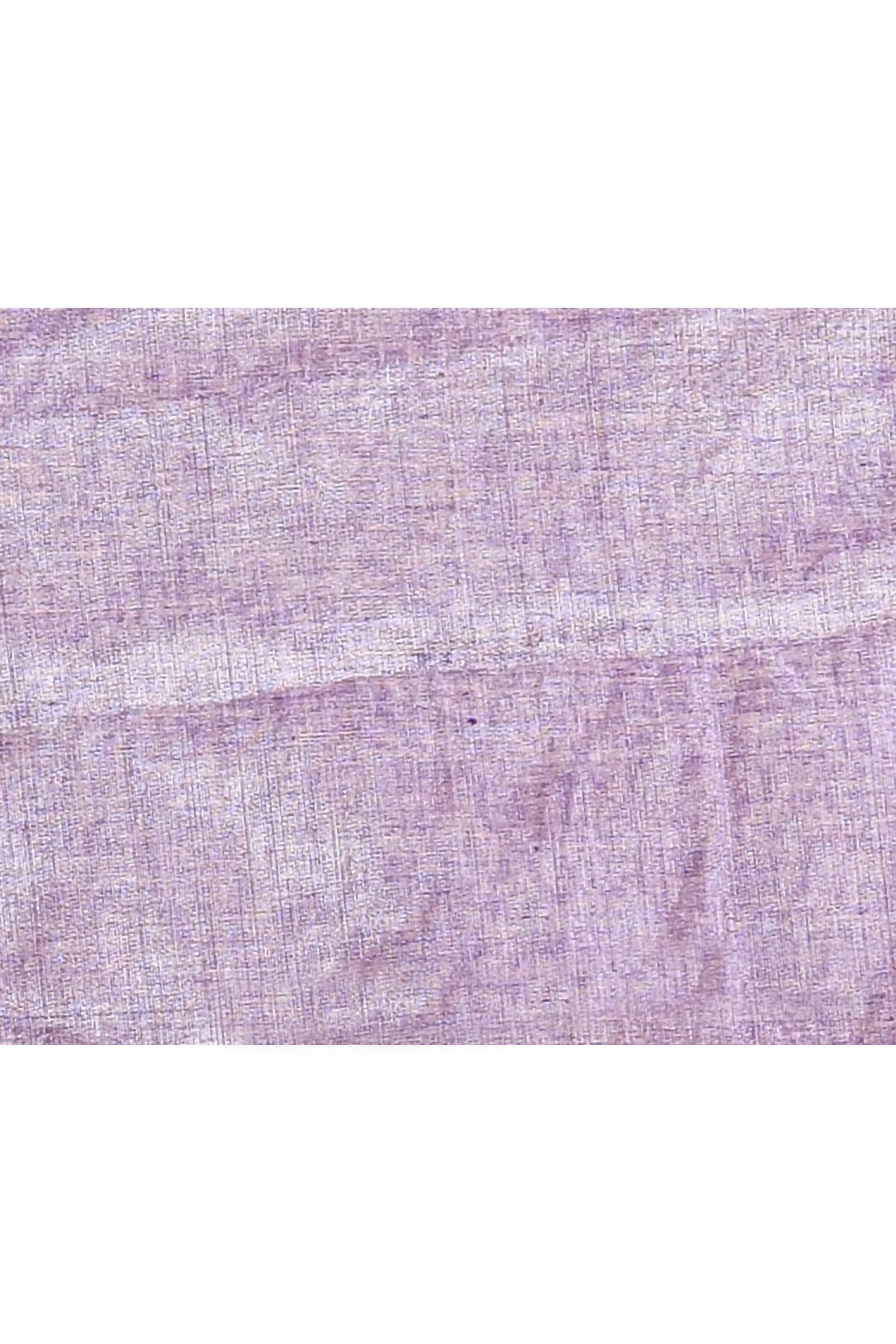 Piyari Fashion Women's Lavender Dual Tone Organic Tissue Saree With Blouse Piece - Distacart
