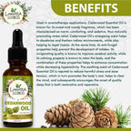 Luxura Sciences Organic Cedarwood Essential Oil