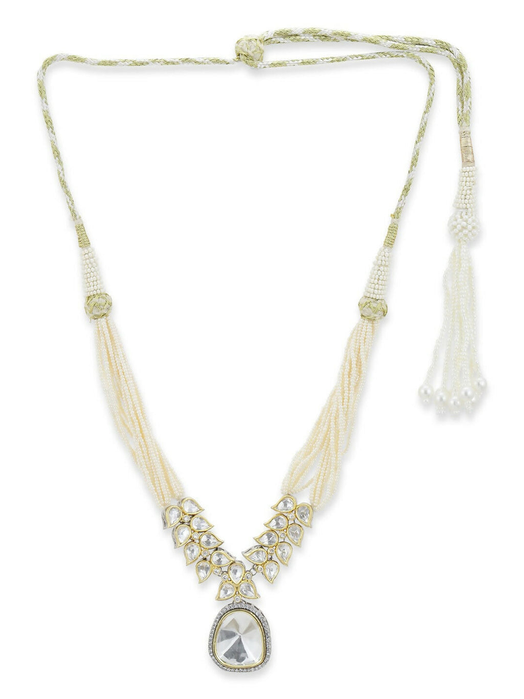 Short Kundan Neckpiece- Ruby Raang
