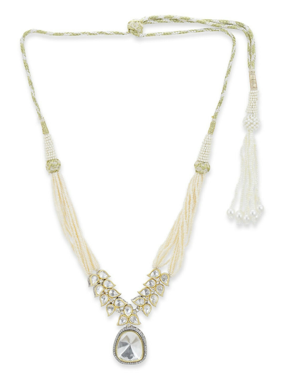 Short Kundan Neckpiece- Ruby Raang