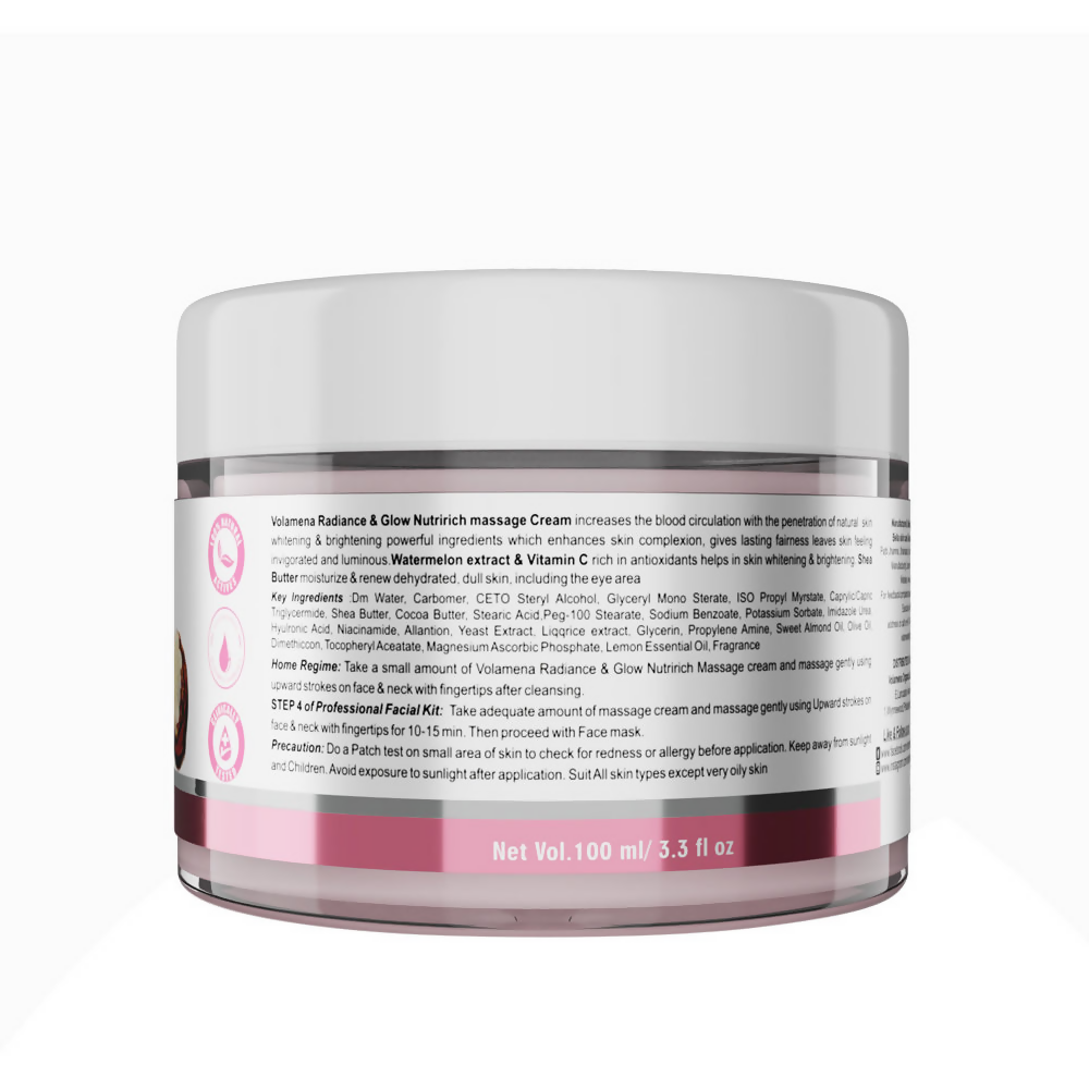Volamena Radiance & Glow Nutririch Massage Cream