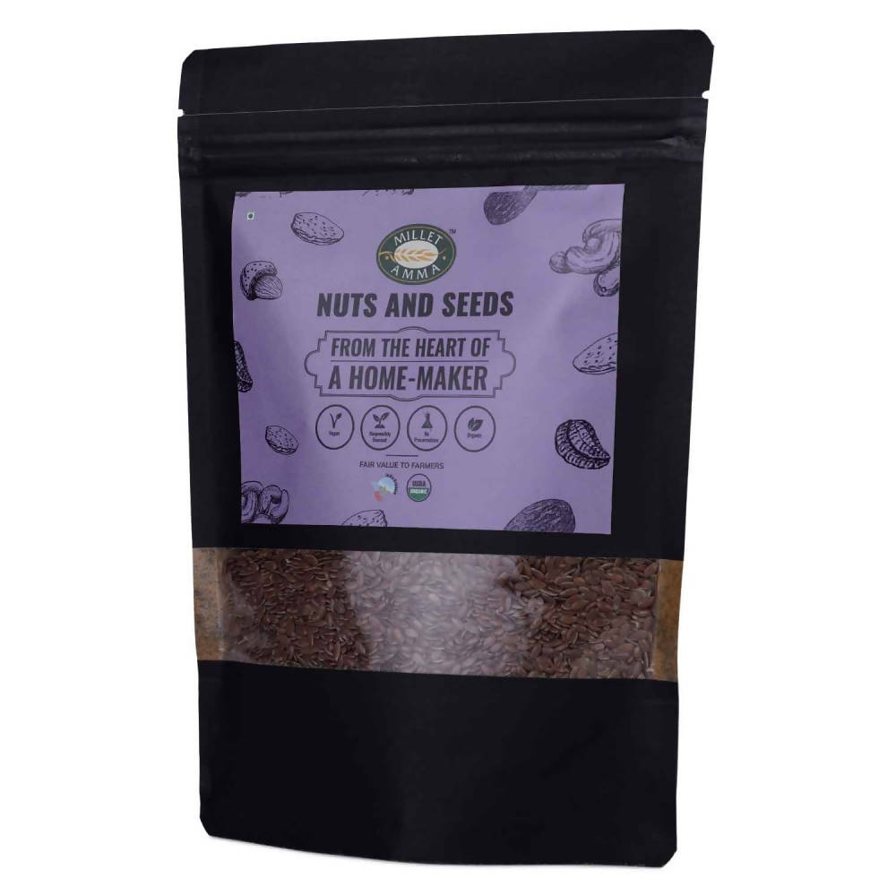 Millet Amma Organic Flax Seeds - Distacart