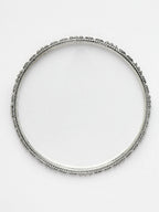 NVR Women's Set of 8 Silver-Toned German Silver Oxidised Bangles - Distacart