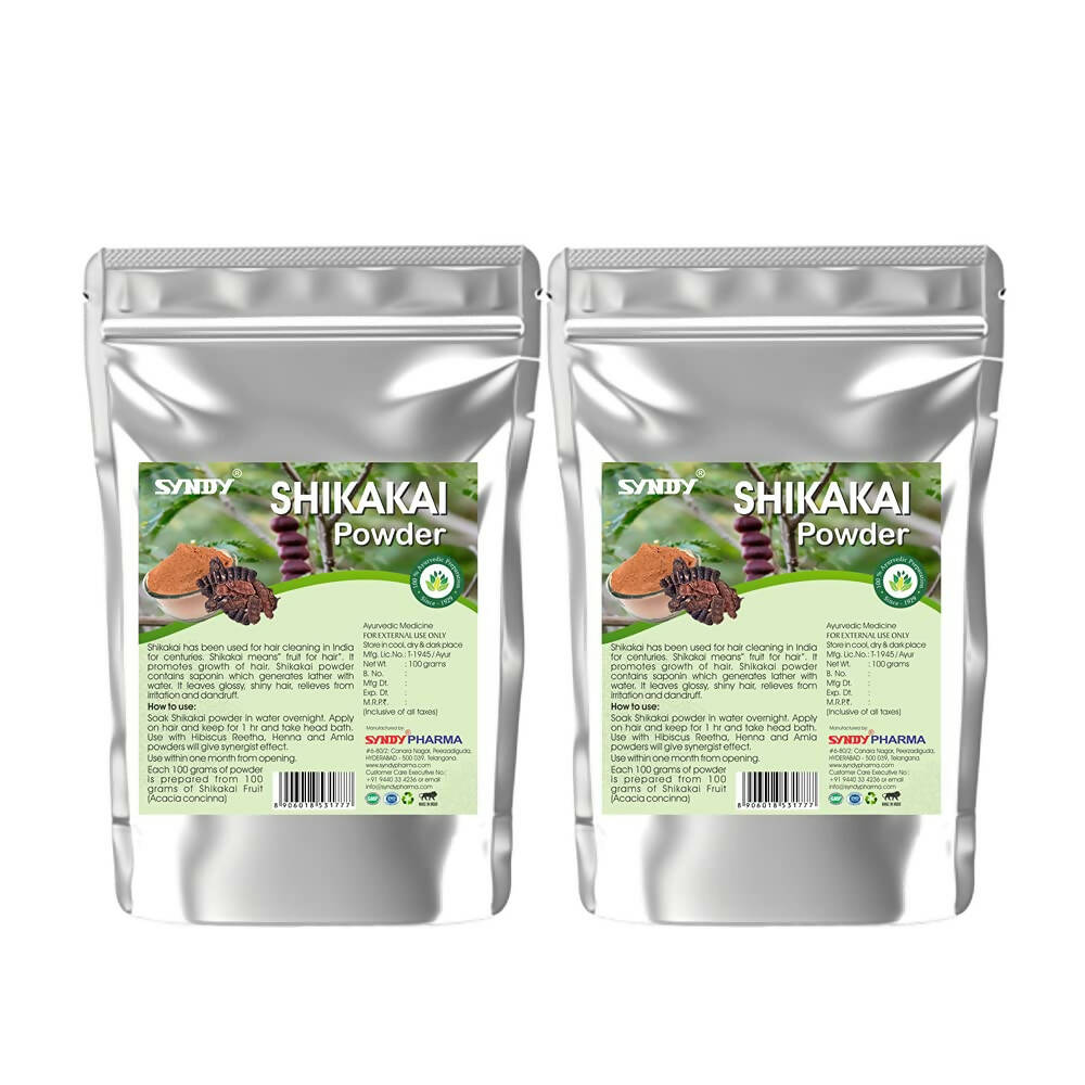 Syndy Pharma Shikakai Powder for Hair Care