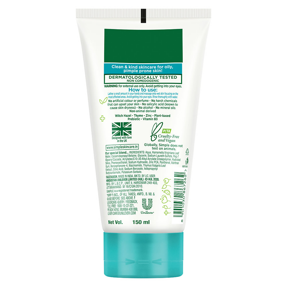 Simple Purifying Gel Face Wash
