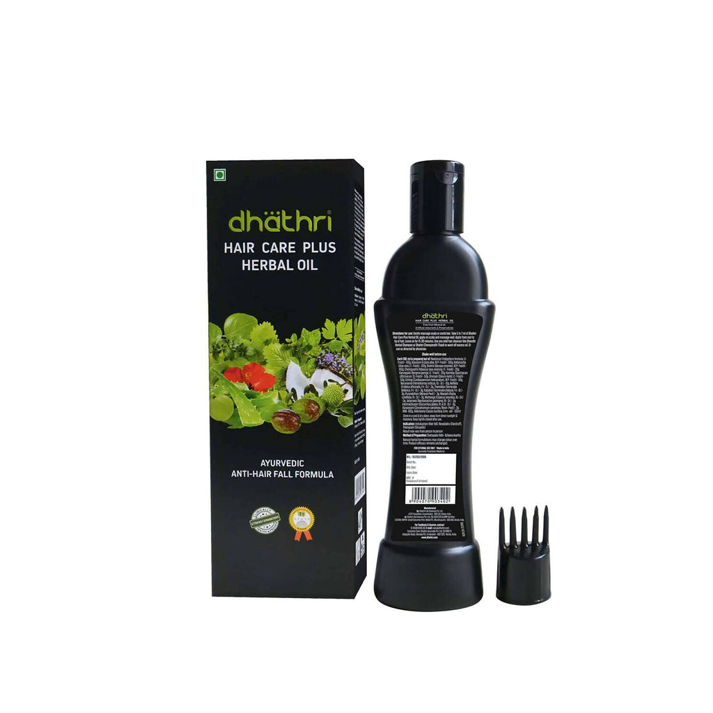 Dhathri Hair Care Plus Herbal Oil For Hair Growth & Intense Hair Fall - Distacart