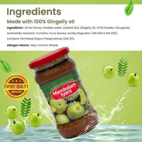Mambalam Iyers Amla Pickle