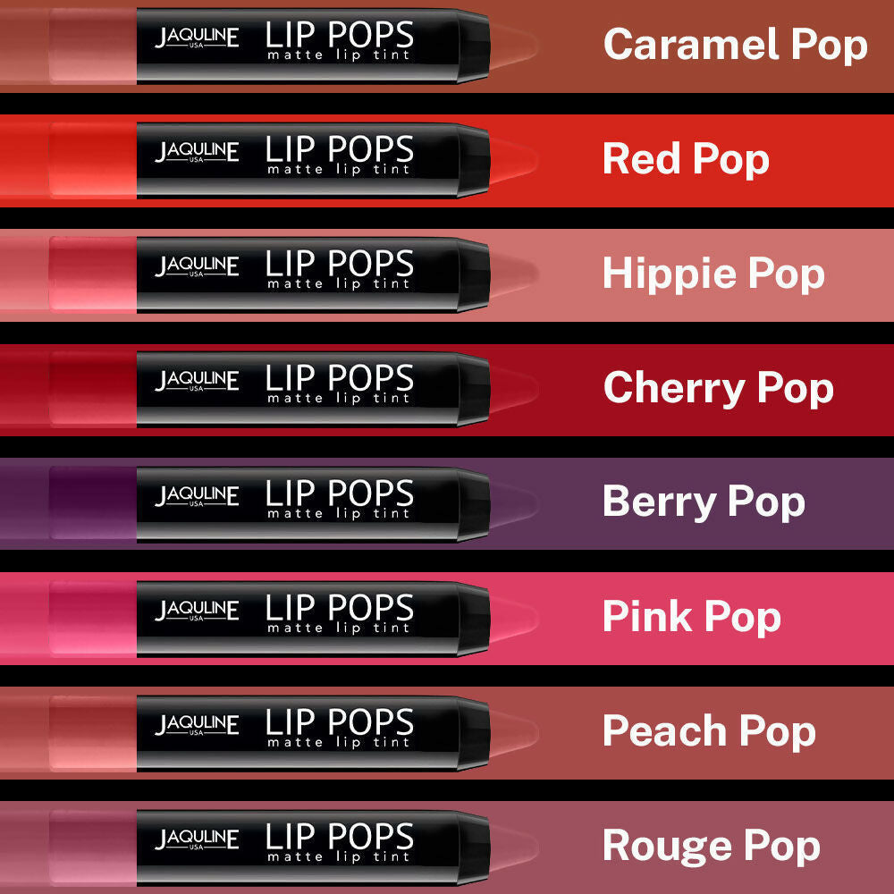 Jaquline USA Lip Pops Matte Lip Tint - Cherry Pop 04
