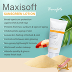 Maxisoft Sunscreen Lotion SPF 50
