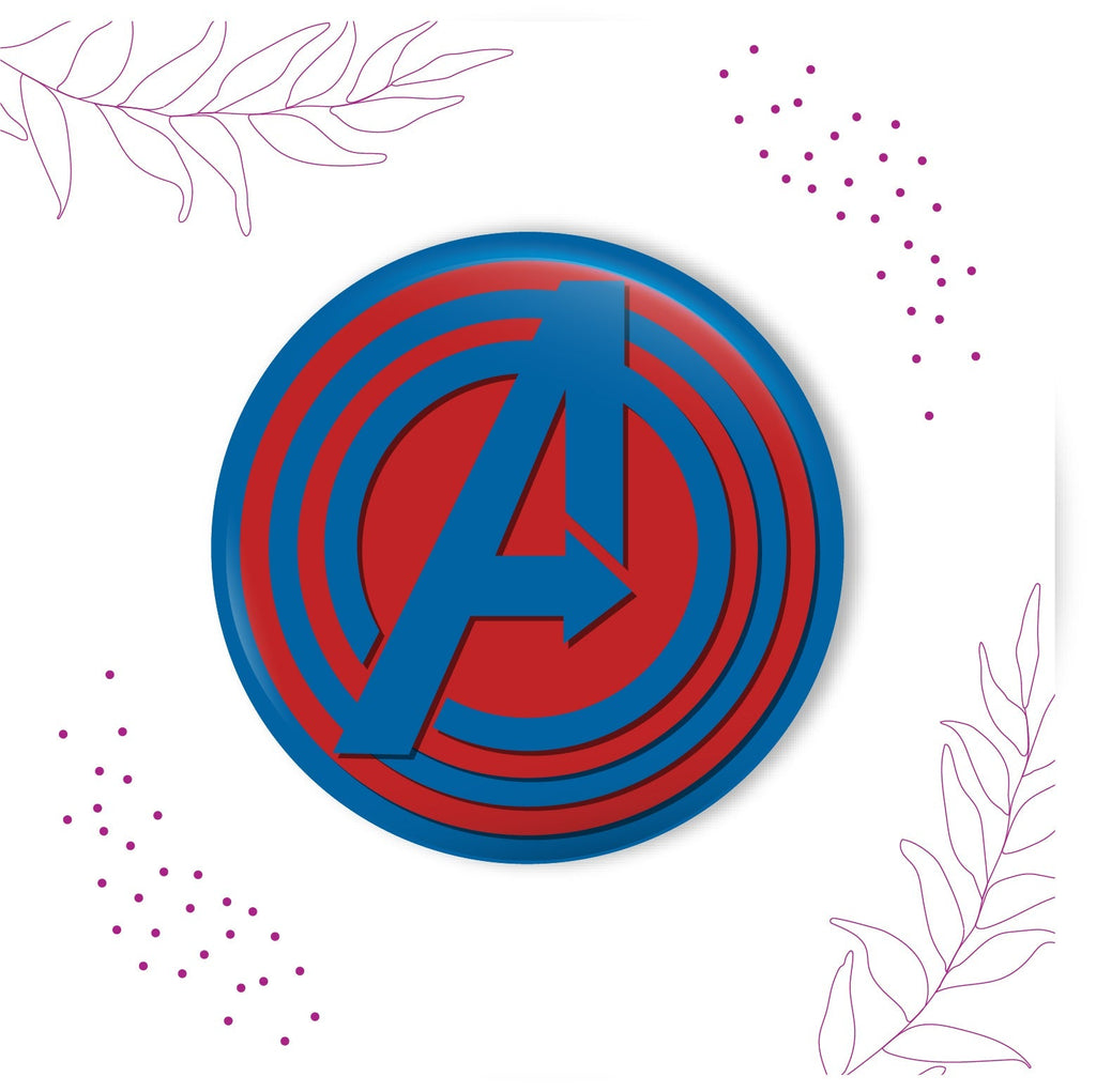Indianvibez Avengers Metal Rakhi with Fridge Magnet - Kids Rakhi - Distacart