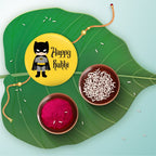 Indianvibez Batman Metal Rakhi with Fridge Magnet - Kids Rakhi - Distacart