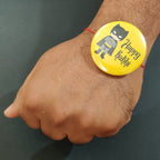 Indianvibez Batman Metal Rakhi with Fridge Magnet - Kids Rakhi - Distacart