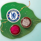 Indianvibez Chelsea Metal Rakhi with Fridge Magnet - Kids Rakhi - Distacart