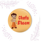 Indianvibez Chota Bheem Metal Rakhi with Fridge Magnet - Kids Rakhi - Distacart