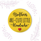 Indianvibez Brothers are Cute Little Headache Metal Rakhi with Fridge Magnet - Kids Rakhi - Distacart