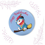 Indianvibez Doraemon Metal Rakhi with Fridge Magnet - Kids Rakhi - Distacart