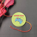 Indianvibez Gamer Bhai Metal Rakhi with Fridge Magnet - Kids Rakhi - Distacart
