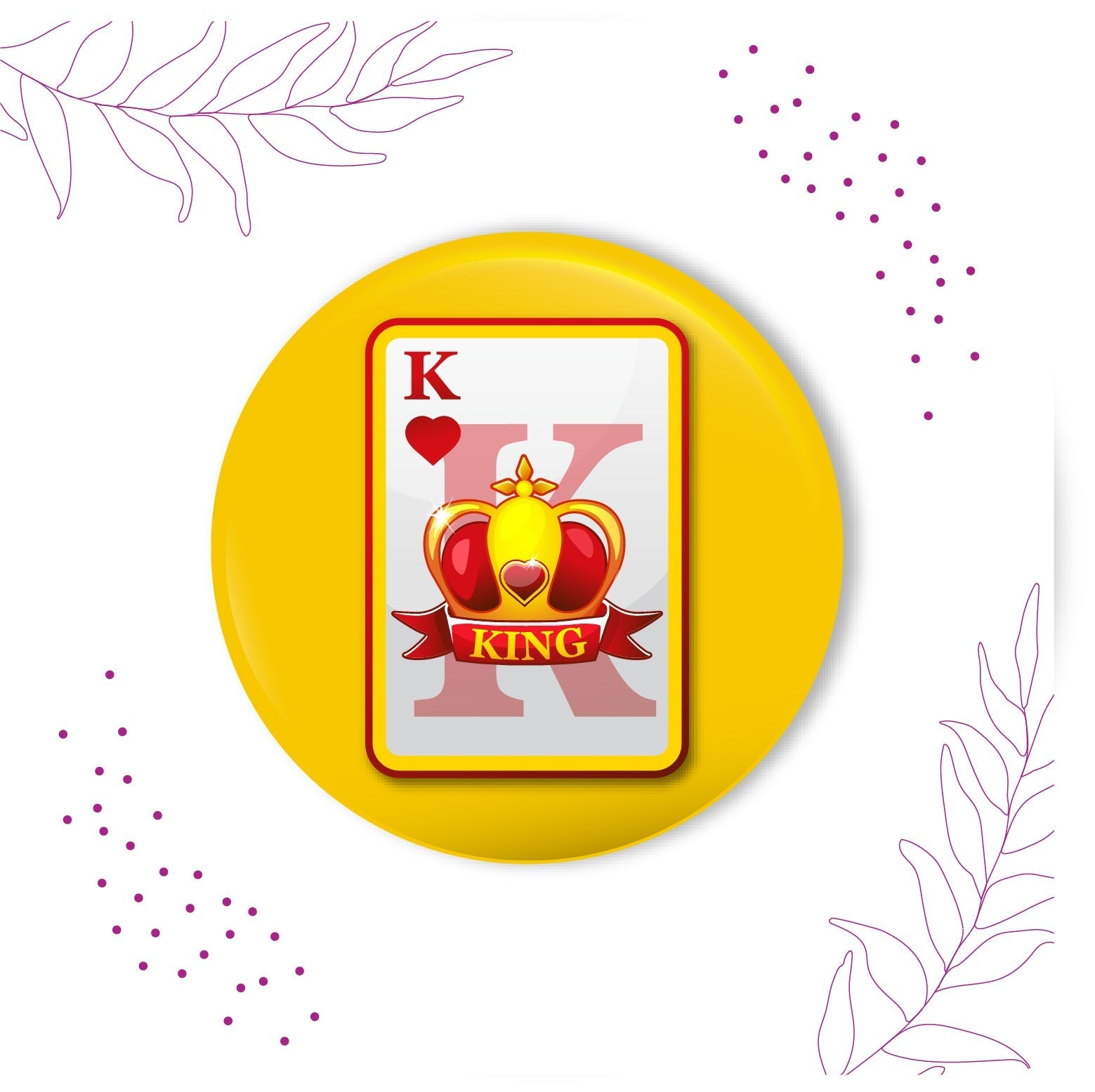 Indianvibez King Bhai Metal Rakhi with Fridge Magnet - Kids Rakhi - Distacart
