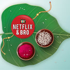 Indianvibez Netflix & Bro Metal Rakhi with Fridge Magnet - Kids Rakhi - Distacart