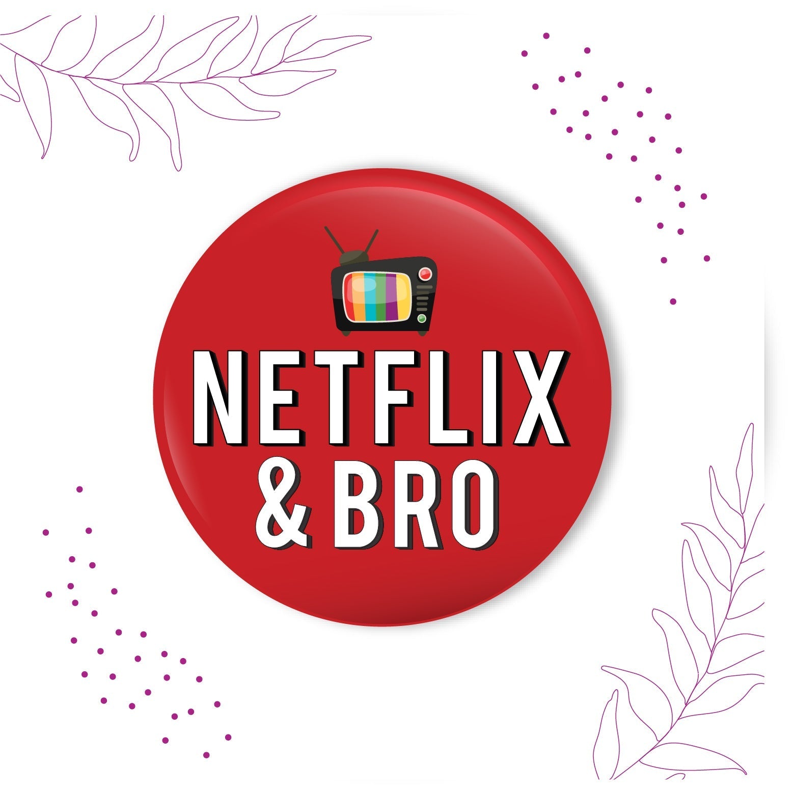 Indianvibez Netflix & Bro Metal Rakhi with Fridge Magnet - Kids Rakhi - Distacart