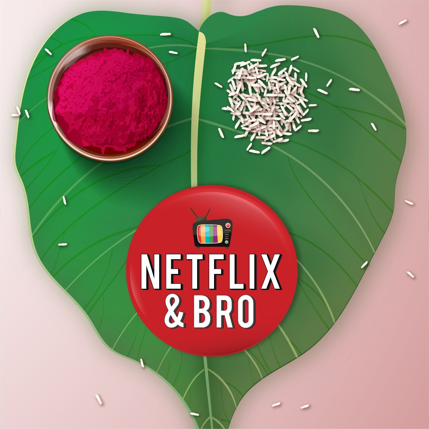 Indianvibez Netflix & Bro Metal Rakhi with Fridge Magnet - Kids Rakhi - Distacart