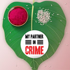 Indianvibez Partner in Crime Metal Rakhi with Fridge Magnet - Kids Rakhi - Distacart