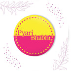 Indianvibez Pyari Bhabhi Metal Rakhi/Lumba with Fridge Magnet - Kids Rakhi - Distacart