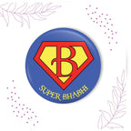 Indianvibez Super Bhabhi Metal Rakhi/Lumba with Fridge Magnet - Kids Rakhi - Distacart