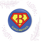 Indianvibez Super Brother Metal Rakhi with Fridge Magnet - Kids Rakhi - Distacart