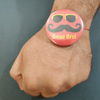 Indianvibez Swag Bro Metal Rakhi with Fridge Magnet - Kids Rakhi - Distacart