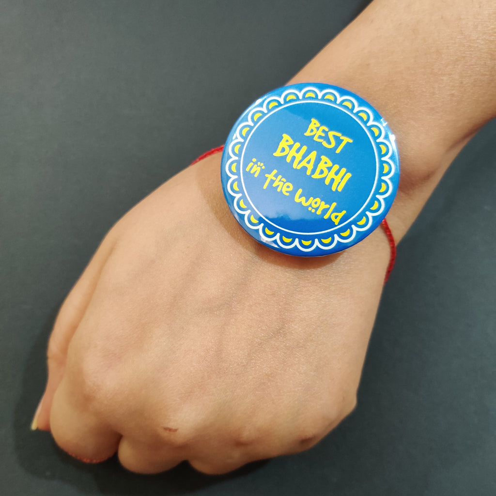 Indianvibez Super Bhaiya Wooden Rakhi, Superman Rakhi for Brother - Kids Rakhi - Distacart
