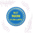 Indianvibez Super Bhaiya Wooden Rakhi, Superman Rakhi for Brother - Kids Rakhi - Distacart