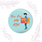 Indianvibez You are my ATM Metal Rakhi with Fridge Magnet - Kids Rakhi - Distacart