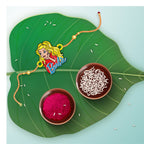 Indianvibez Barbie Wooden Rakhi - Kids Rakhi - Distacart
