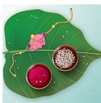 Indianvibez Piggy Bank Wooden Rakhi, Cute Rakhi for Brother - Kids Rakhi