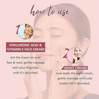 Our Cares Moisturizer With Hyaluronic Acid Vitamin E + Night Cream - Combo