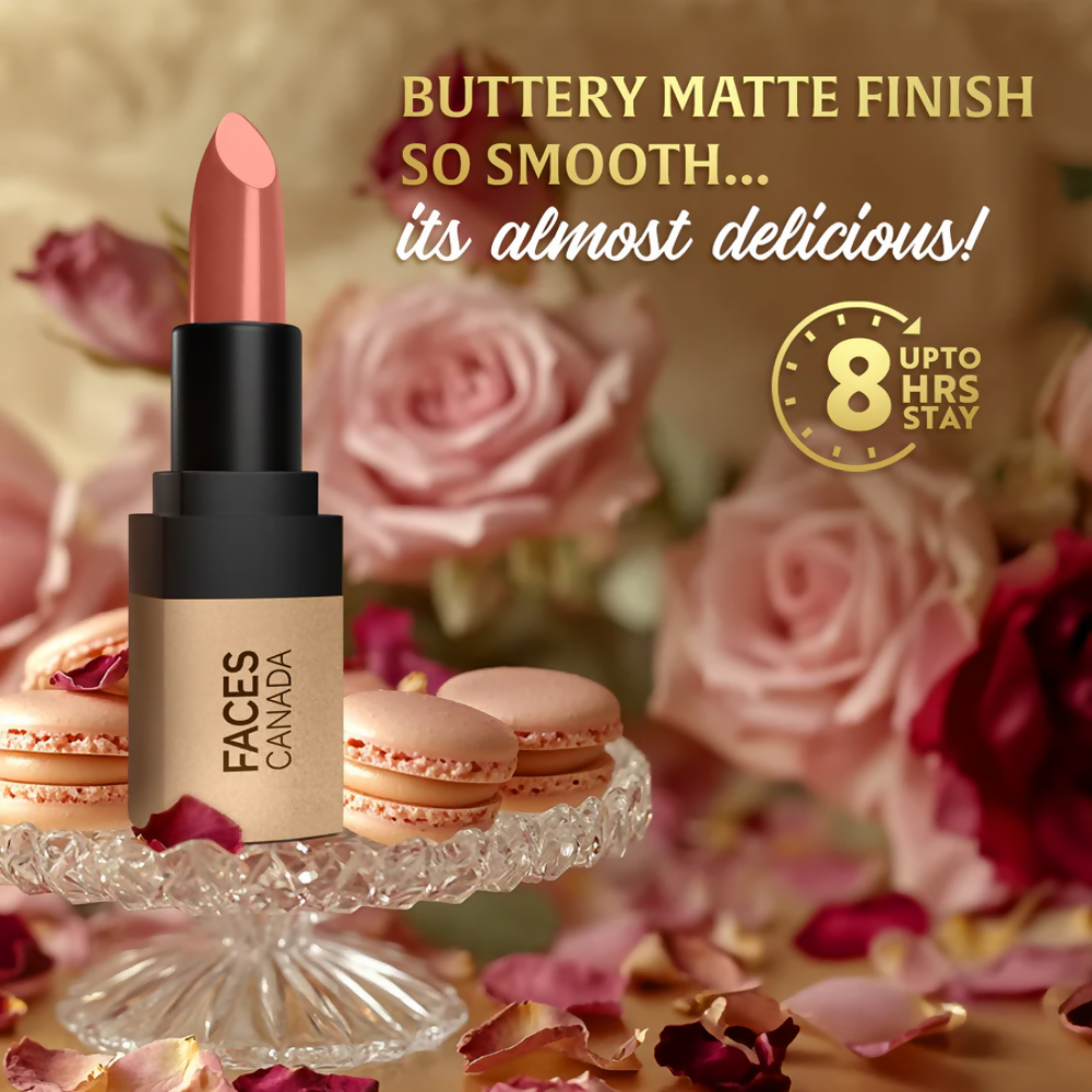 Faces Canada Comfy Matte Velvet Touch Lipstick - Rose Macaron 09