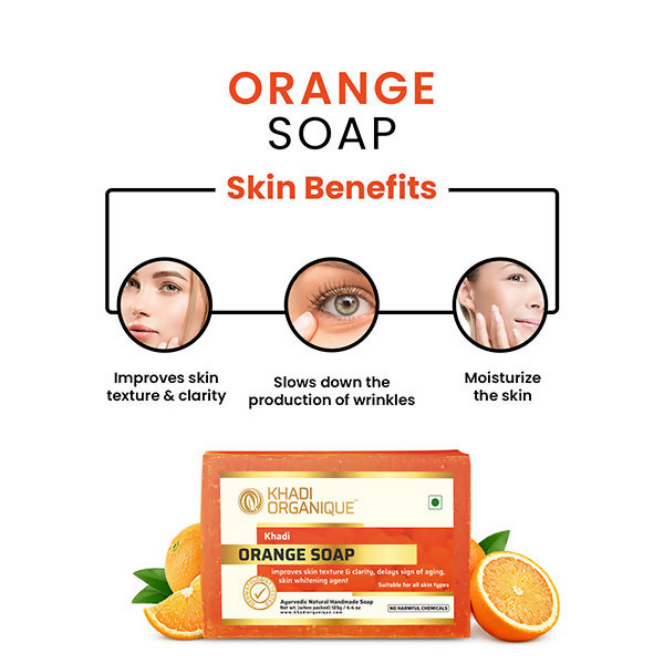 Khadi Organique Orange Soap