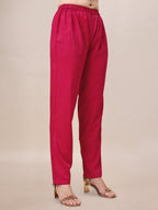 Embroidered Kurta With Pant & Dupatta Set, Multicolor - Hiral Fashion - Distacart