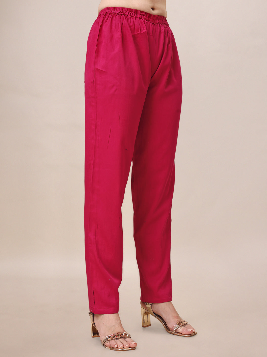 Embroidered Kurta With Pant & Dupatta Set, Multicolor - Hiral Fashion - Distacart