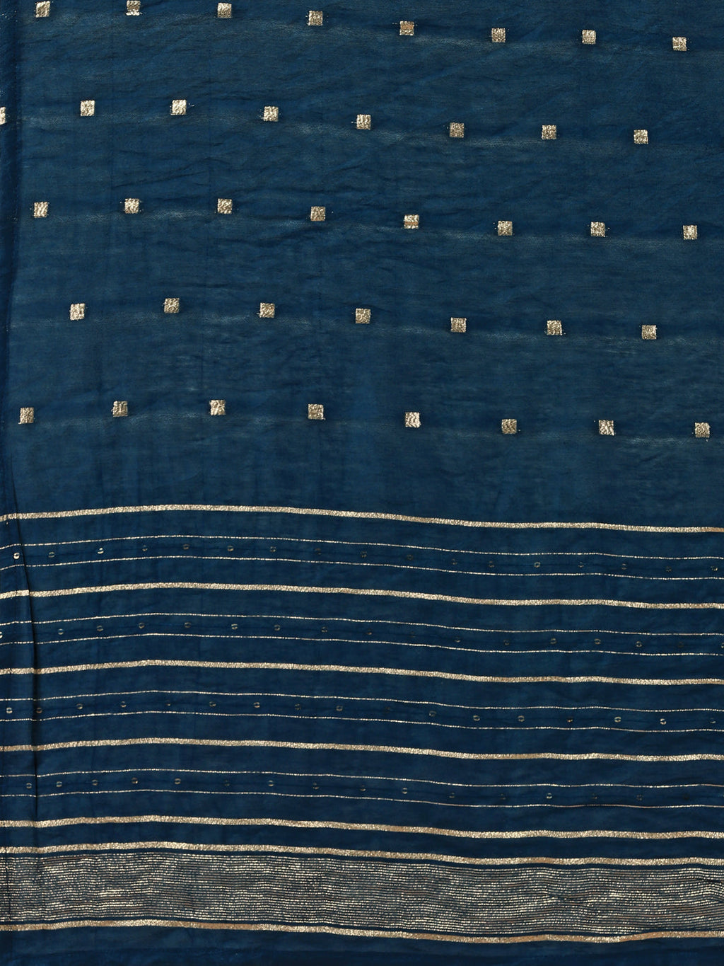Hand Embroidered Navyblue Kurta With Pant & Dupatta, Multicolor - Hiral Fashion - Distacart