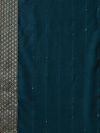 Hand Embroidered Button Embellished Kurta With Pant And Sequined Dupatta, Multicolor - Hiral Fashion - Distacart